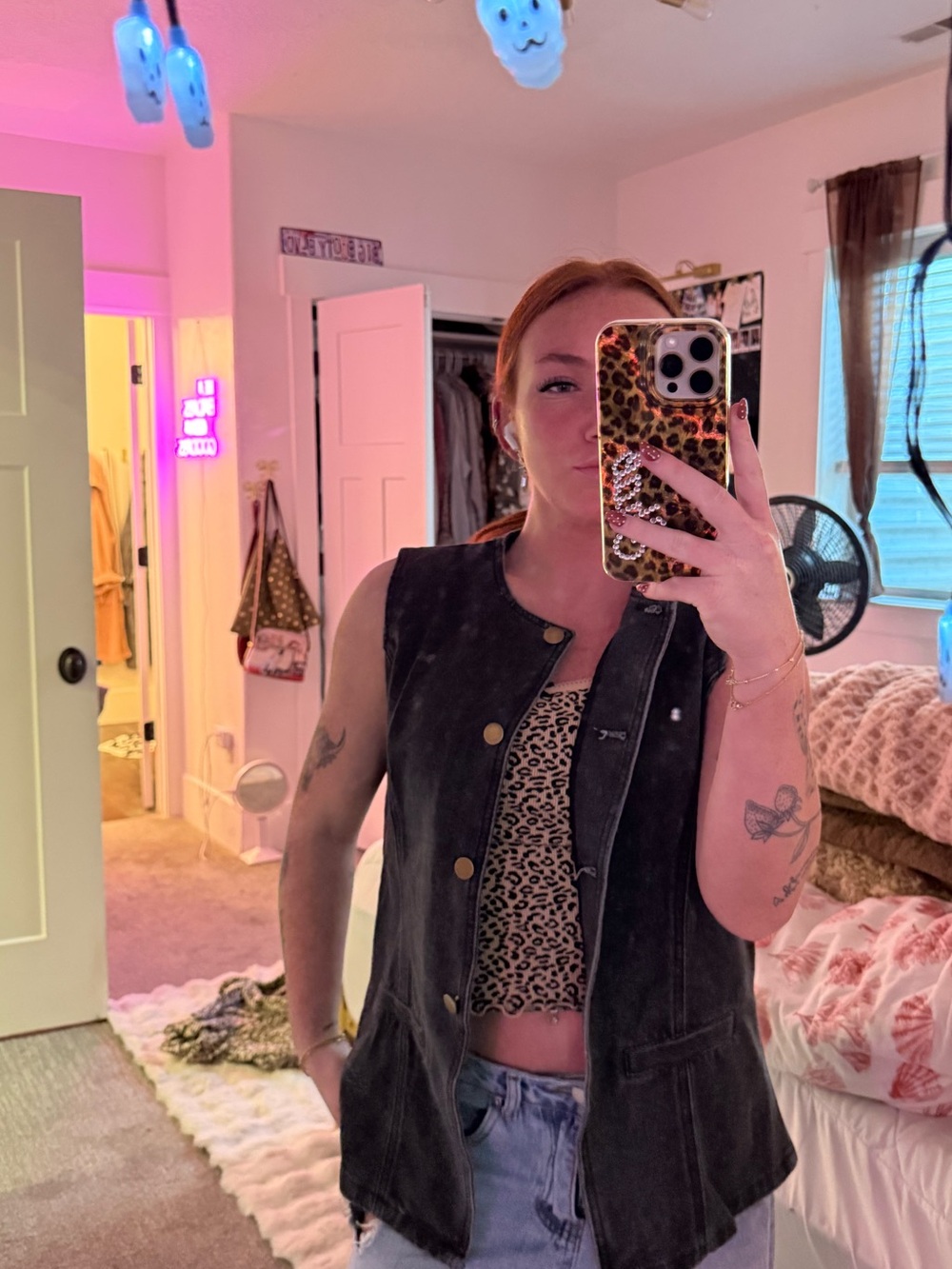 Denim Top - Picture 3 of 4
